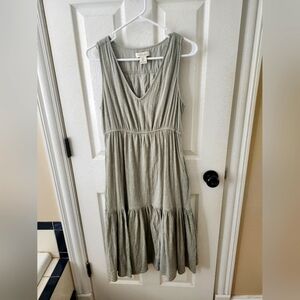 Rachel Zoe Sage Green Sleeveless Midi Dress